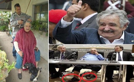 أوقف سيارة لتوصيلة مجانية فاكتشف أن السائق رئيس أوروجواي ومعه زوجته