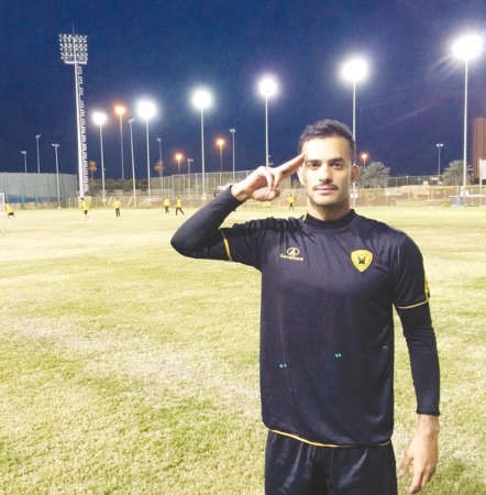 نواف الخالدي يعود الى لتدريبات﻿