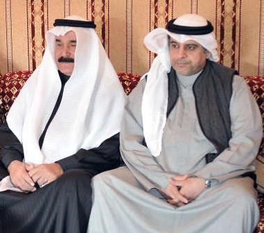 الزميلان ماضي الخميس وسليمان الجارالله يعزيان 