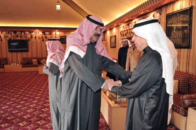  وخالد الجار الله يقدم التعازي 
