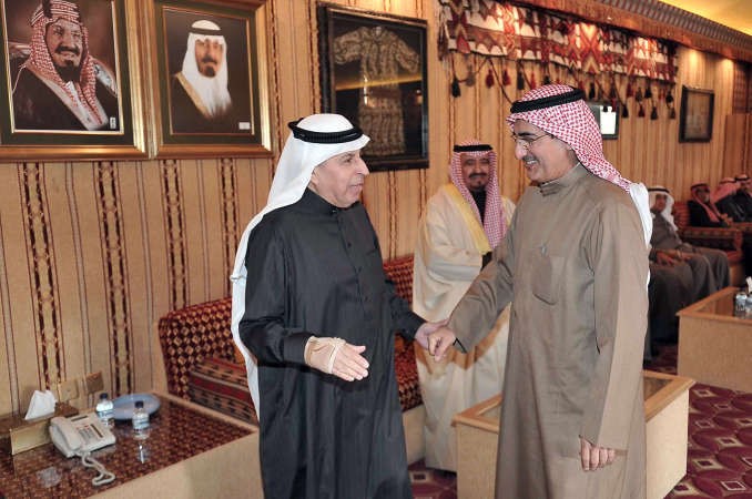 معبدالعزيز الابراهيم معزيا السفير السعودي 