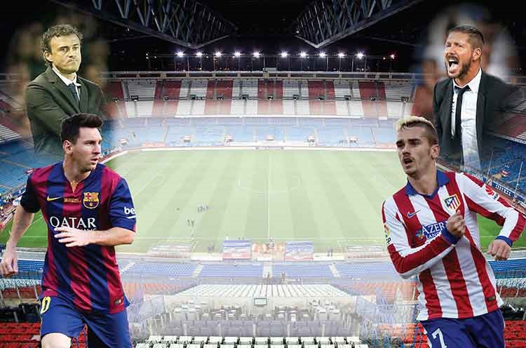 أتلتيكو وبرشلونة.. من يعبر اليوم؟