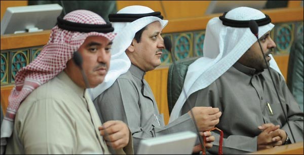 محمد الرشيدي وفارس العتيبي ومحمد الجبري