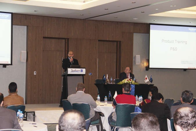 نائب المدير العام ربيع ابوالحسن خلال الندوة