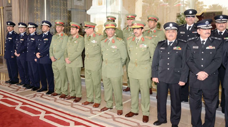 عدد من قيادات الداخلية والحرس الوطني والادارة العامة للاطفاء