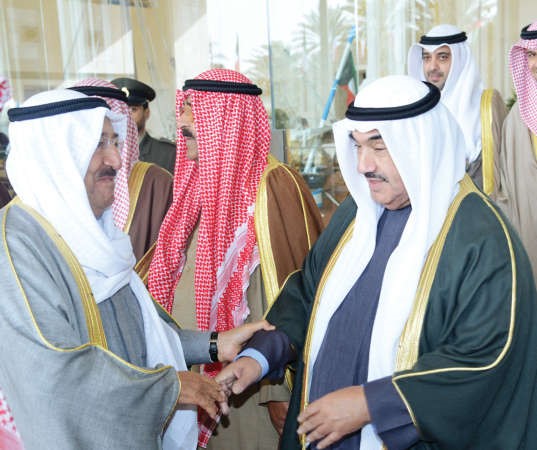 صاحب السمو الامير الشيخ صباح الاحمد وسمو الشيخ ناصر المحمد