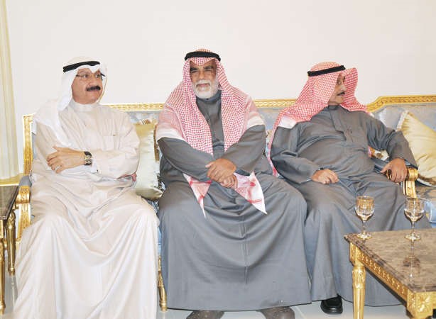الشيخ دابراهيم الدعيج والشيخ احمد الخالد والشيخ سالم العبدالعزيز