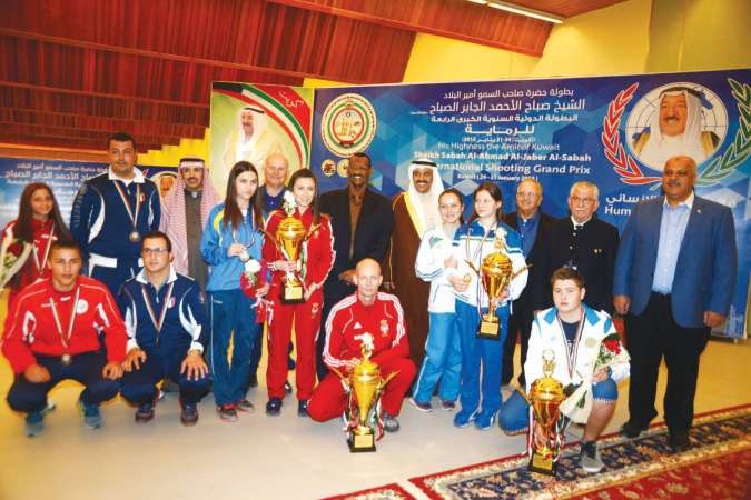 دعيج العتيبي يتوسط الابطال﻿