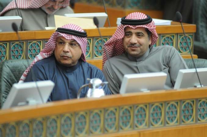 الشيخ خالد الجراح ودعودة الرويعي
