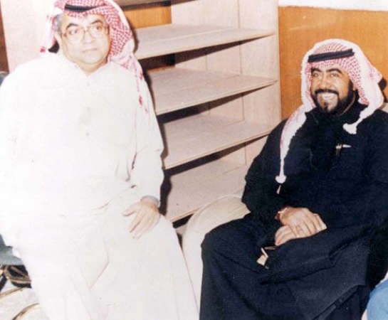 الراحل مع الشهيد الشيخ فهد الاحمد﻿