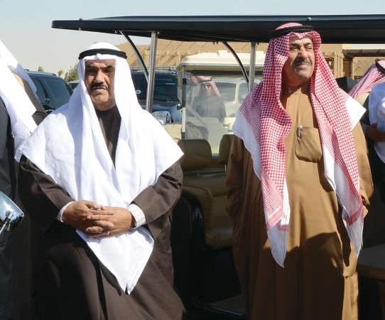  سمو الشيخ ناصر المحمد والشيخ احمد الحمود