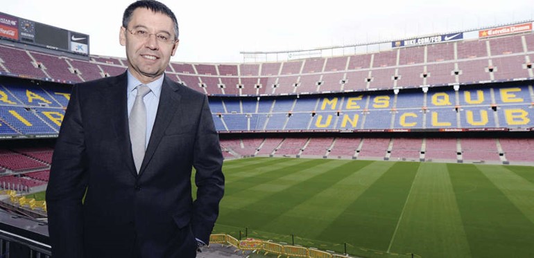 بارتوميو يتهم ريال مدريد بزعزعة استقرار برشلونة