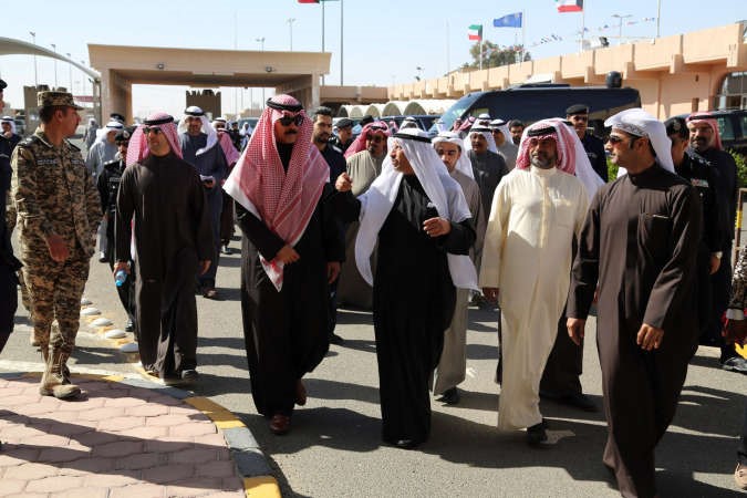 جولة نائب رئيس مجلس الوزراء ووزير الداخلية خلال تفقدية لمنفذ السالمي﻿