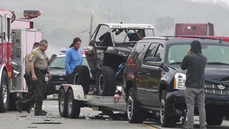بالصور.. تعرض بروس جينير لحادث سير مروع ومقتل إمراة على الفور