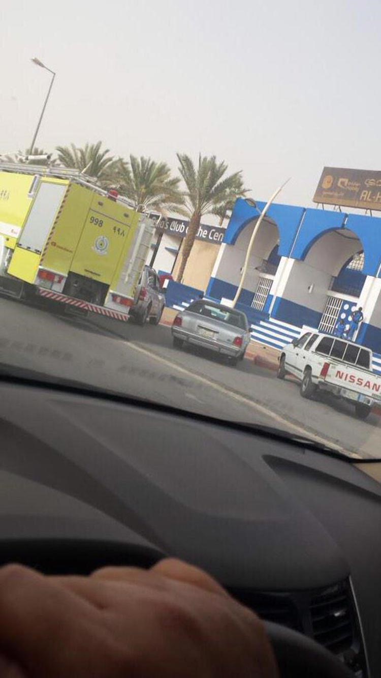 بالفيديو والصور.. إخماد حريق شبّ بمستودعات نادي الهلال السعودي