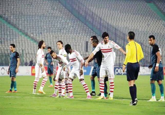 مباراة الزمالك وانبي