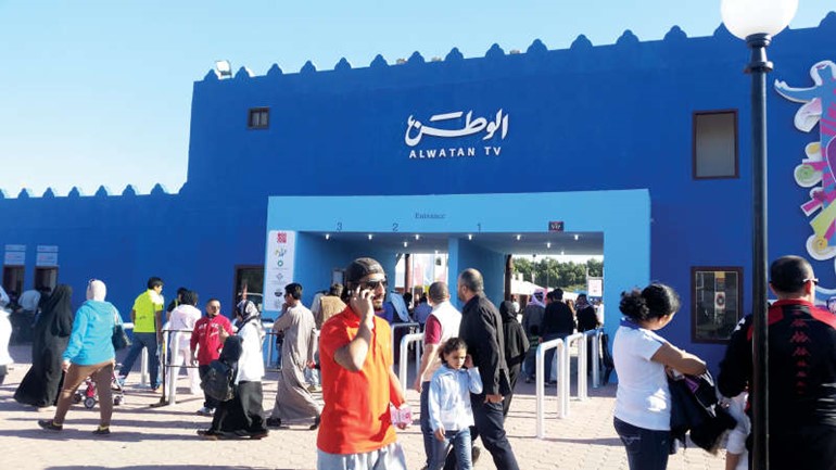 المهرجان استقطب الجماهير الغفيرة من كل الجنسيات