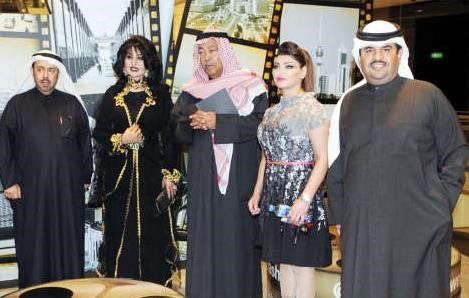 الفرج والمسلم والخليفة وهدى الخطيب ونادية ابراهيم اثناء الجولة