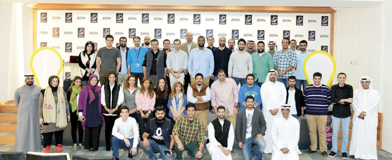 المشاركون في برنامج Zain Great Idea