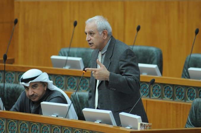 دبدر العيسى متحدثا﻿