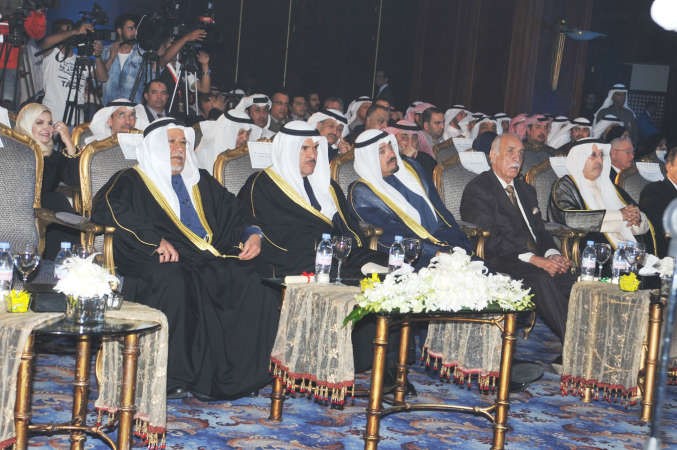 الشيخ علي الجراح والشيخ سلمان الحمود والشيخ احمد العبدالله ومحمد السنعوسي وسامي النصفقاسم باشا﻿