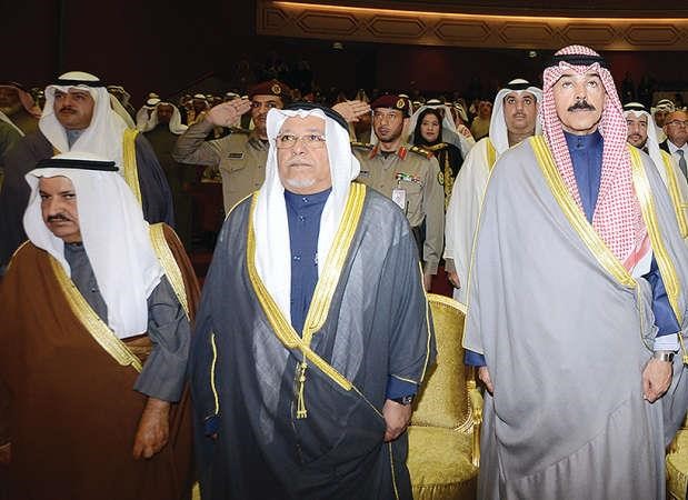 الشيخ علي الجراح والشيخ محمد الخالد ومحمد ضيف الله شرار