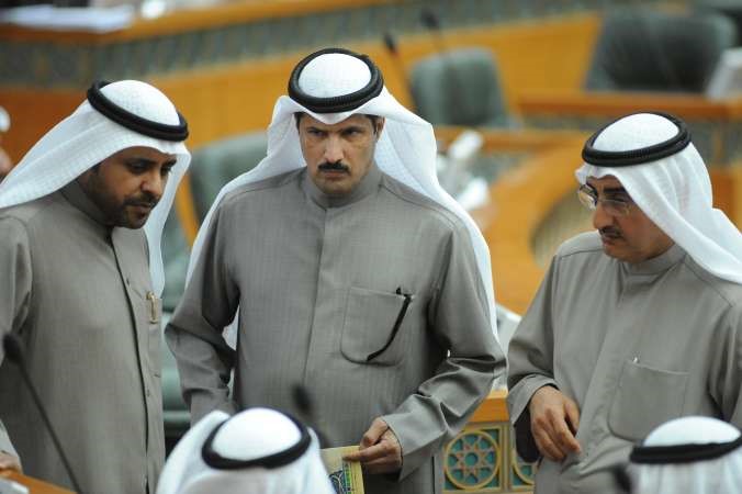 معبدالعزيز الابراهيم وعبدالله العدواني ومحمد الجبري
