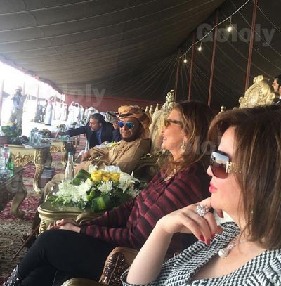 بالصور.. إلهام شاهين ويسرا في مهرجان التراث بأبوظبي