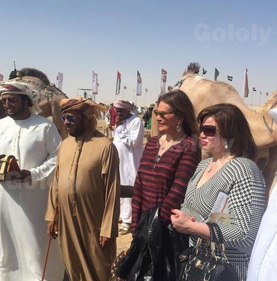 بالصور.. إلهام شاهين ويسرا في مهرجان التراث بأبوظبي