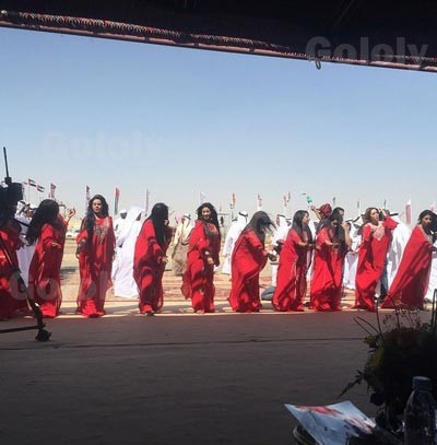 بالصور.. إلهام شاهين ويسرا في مهرجان التراث بأبوظبي