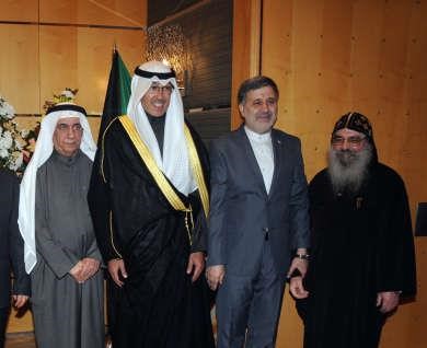 الشيخ فواز الخالد ومحمود حيدر والقمص بيجول يباركون﻿