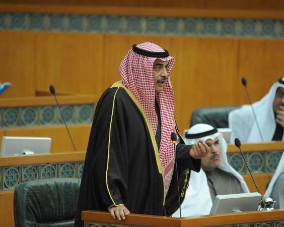 الشيخ صباح الخالد متحدثا