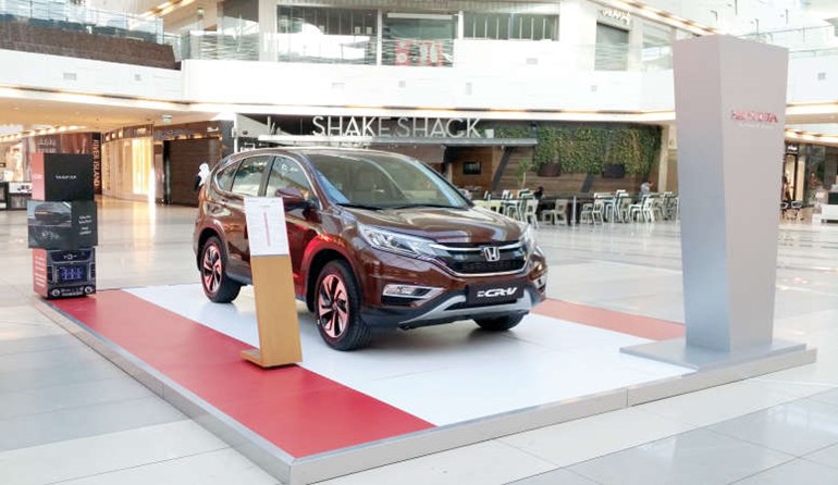 هوندا CR-V الجديدة ابهرت زوار الافنيوز