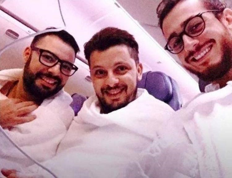 صورة في لباس العمرة