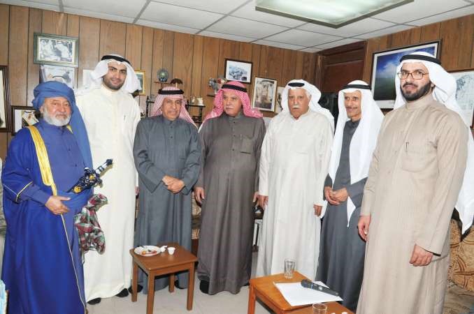شخصية المبطط الكبدي مع ديعقوب الغنيم ودمرزوق الغنيم وداحمد الرشيدي والزميل محمد راتب﻿