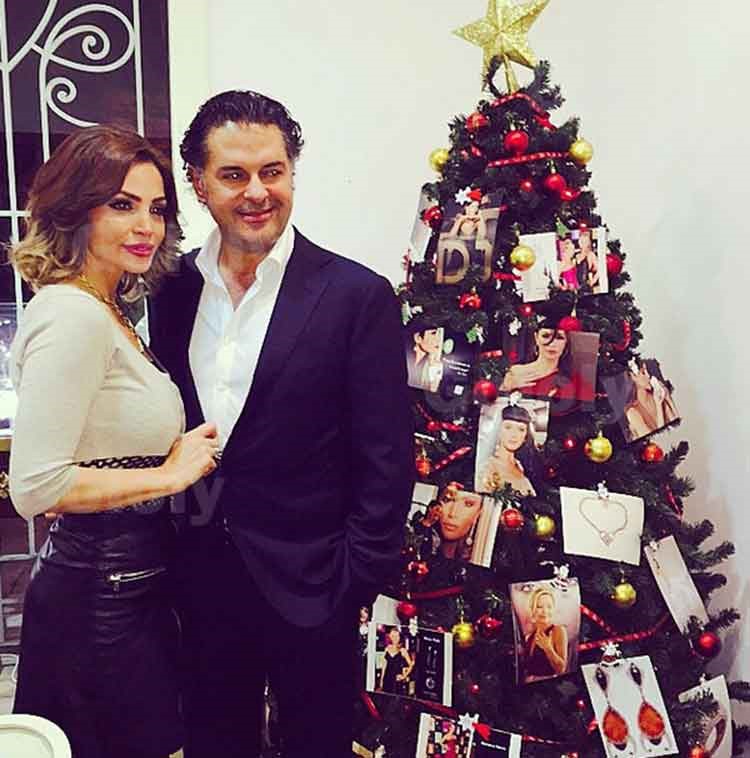 بالصور.. زوجة راغب علامة تدافع عن حضنه لإليسا: أتمنى لها الدفء
