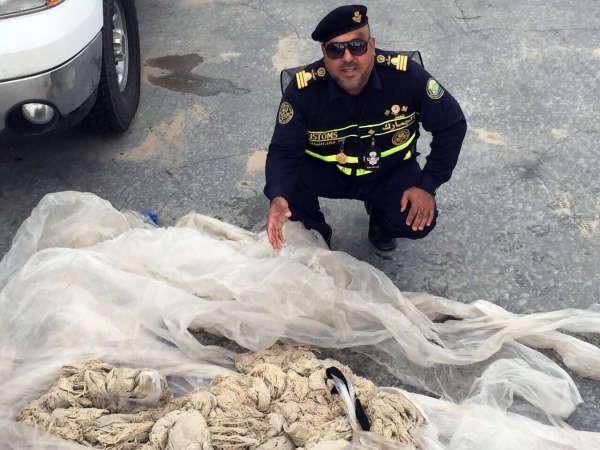  الخيوط بعد ضبطها 