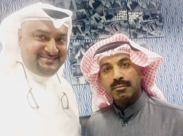 طارق العلي مع دنبيل الفيلكاوي