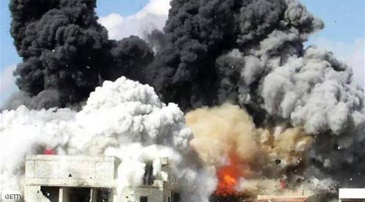 داعش يفخخ وينسف مسجد عمر بن الخطاب غربي بغداد