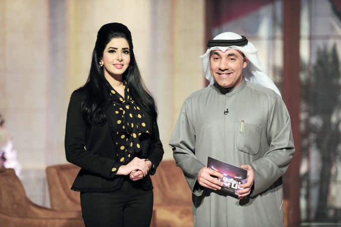 سليمان السمحان ونجلاء الكندري