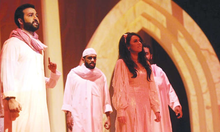 مشهد من اوبرا ديرة