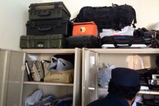 المضبوطات تراوحت بين اسلحة ثقيلة ورشاشات وذخائر متنوعة