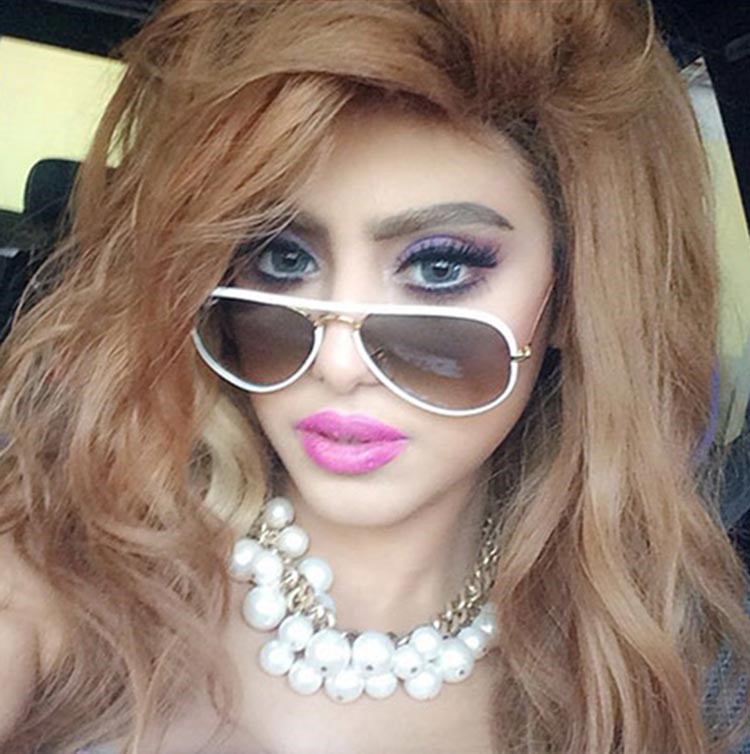 بالصور.. احتراق شعر شيلاء سبت