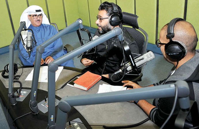 الشيخ فهد المبارك في ضيافة مايك مبلتع وعمر العثمان في القايلة﻿