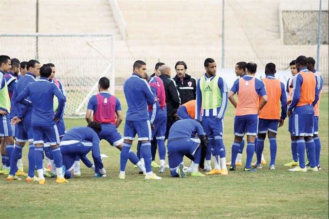 لاعبو الزمالك يريدون عودة الدوري مرة اخرى