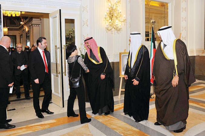 جانب من حفل استقبال سفارتنا لدى جمهورية التشيك ﻿