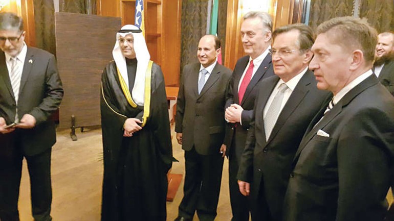 من حفل سفارتنا لدى البوسنة والهرسك ﻿