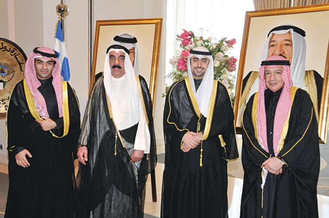 سفارتنا لدى اليونان خلال الحفل﻿