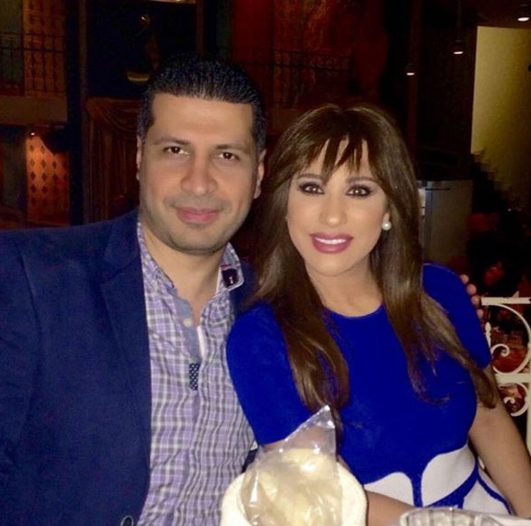 بالفيديو والصور.. نجوى كرم تحتفل بعيد ميلادها بفستان ازرق قصير ينال اعجاب محبيها