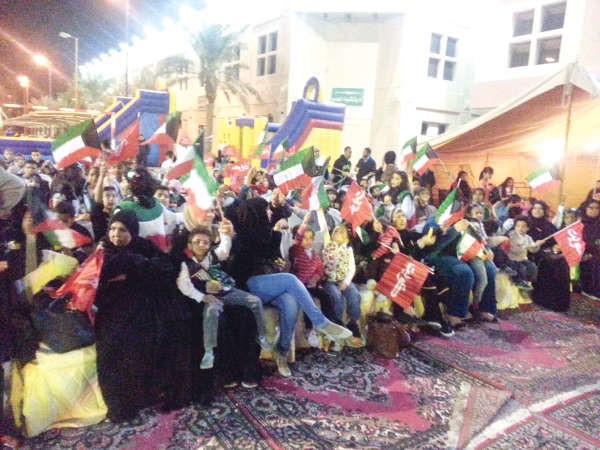 جمهور غفير في المهرجان﻿